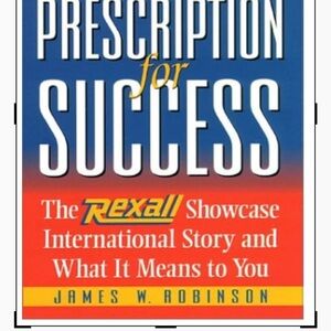 Prescription for Success Journal - Blue and Red. Used.